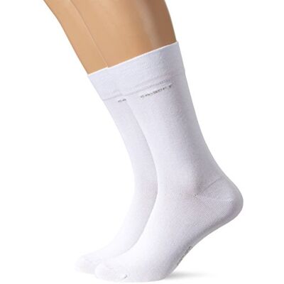 Camano Unisex ponožky (balení 2 ks), Bílá (White 0001) Camano Unisex ponožky (balení 2 ks), Bílá (White 0001)