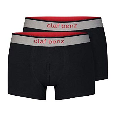 Olaf Benz Pánské šortky (balení 2 ks), černá (black 8000) Olaf Benz Pánské šortky (balení 2 ks), černá (black 8000)