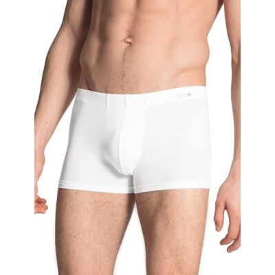 Calida Pánské boxerky Evolution potažený látkou, z hedvábně měkké bavlny PIMA, bílá Calida Pánské boxerky Evolution potažený látkou, z hedvábně měkké bavlny PIMA, bílá