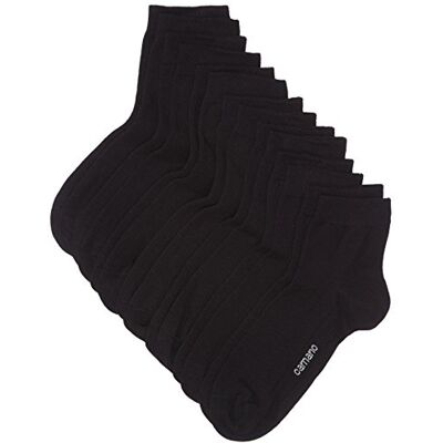 Camano Pánské ponožky (balení 7 ks), černá (black 05) Camano Pánské ponožky (balení 7 ks), černá (black 05)