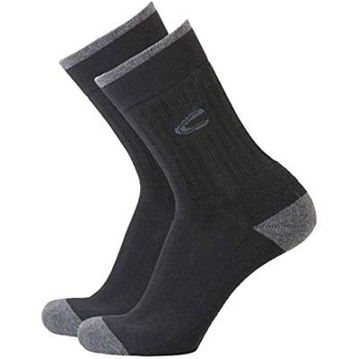 camel active Men's Sports Socks Pack of 2, černá camel active Men's Sports Socks Pack of 2, černá