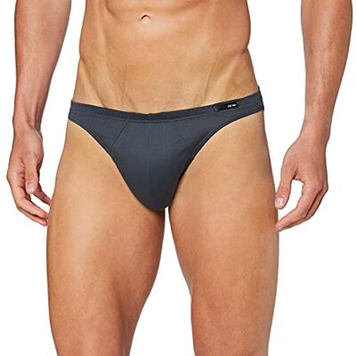 HOM Pánské Comfort Micro Briefs pánské slipy Underwear Slip Premium Cotton Navy, Šedá, S HOM Pánské Comfort Micro Briefs pánské slipy Underwear Slip Premium Cotton Navy, Šedá, S