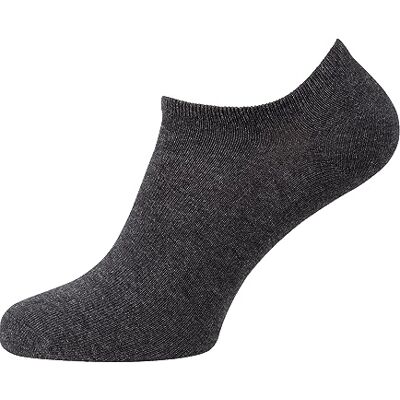 Nur Die Balení 2 ks bavlněných ponožek sneaker prodyšné pánské ponožky do tenisek, antracitová. Nur Die Balení 2 ks bavlněných ponožek sneaker prodyšné pánské ponožky do tenisek, antracitová.
