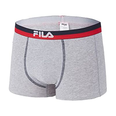 Fila Pánské boxerky FU5020 MAN Boxer 400 M, 400 šedé, M, FU5020 Fila Pánské boxerky FU5020 MAN Boxer 400 M, 400 šedé, M, FU5020