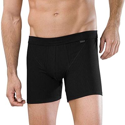 Schiesser Shorts Essentias Authentic dvojité balení bílé, černá_103399, L Schiesser Shorts Essentias Authentic dvojité balení bílé, černá_103399, L
