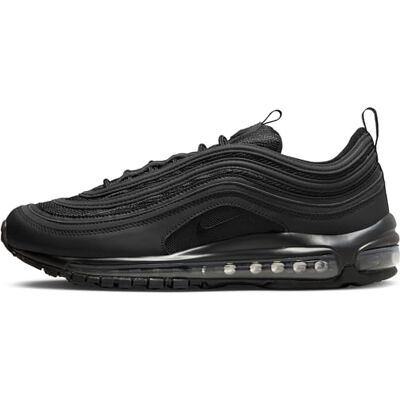 Nike Air Max 97 (Gs) pánská sportovní obuv, Černá Black Black White 001, 47 EU Nike Air Max 97 (Gs) pánská sportovní obuv, Černá Black Black White 001, 47 EU