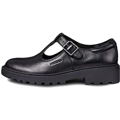 Geox Dívčí baleríny J Casey Girl E, černá Geox Dívčí baleríny J Casey Girl E, černá