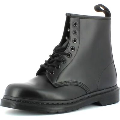 Dr. Martens 1460 MONO Smooth Unisex Combat Boots pro dospělé, černá Dr. Martens 1460 MONO Smooth Unisex Combat Boots pro dospělé, černá