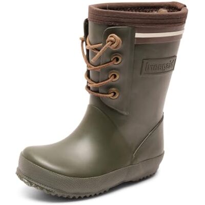 Bisgaard Unisex dětské gumové holínky Rubber Boot-Lace, Zelená Bisgaard Unisex dětské gumové holínky Rubber Boot-Lace, Zelená