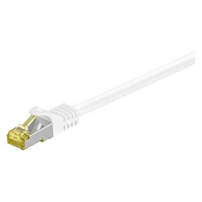 goobay 91089 RJ45 patch kabel CAT 6A S/FTP (PiMF) s CAT 7 surovým kabelem / 500 MHz síťový kabel / internetový kabel RJ 45 zástrčka / LAN kabel bílý 0,25 m goobay 91089 RJ45 patch kabel CAT 6A S/FTP (PiMF) s CAT 7 surovým kabelem / 500 MHz síťový kabel / internetový kabel RJ 45 zástrčka / LAN kabel bílý 0,25 m