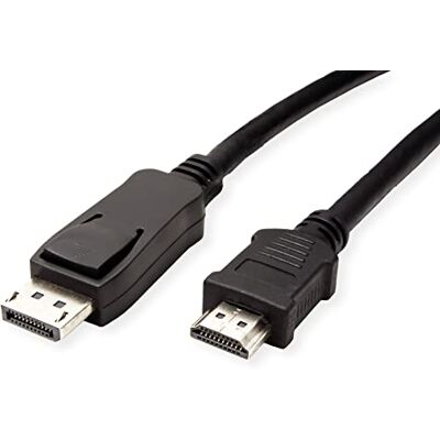 Value DisplayPort kabel DP HDTV, ST/ST, černý, 2 m Value DisplayPort kabel DP HDTV, ST/ST, černý, 2 m