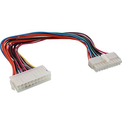InLine 26640 prodloužení proudu, 20pólový konektor / zdířka, síťový zdroj na základní desku, 0,3 m InLine 26640 prodloužení proudu, 20pólový konektor / zdířka, síťový zdroj na základní desku, 0,3 m