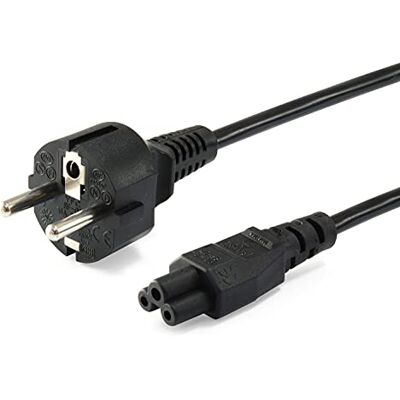 Equip 112150 síťový kabel Euro pro notebooky síťový kabel Euro/konektor CB-3 / zdířka 1,8 m/černý Equip 112150 síťový kabel Euro pro notebooky síťový kabel Euro/konektor CB-3 / zdířka 1,8 m/černý