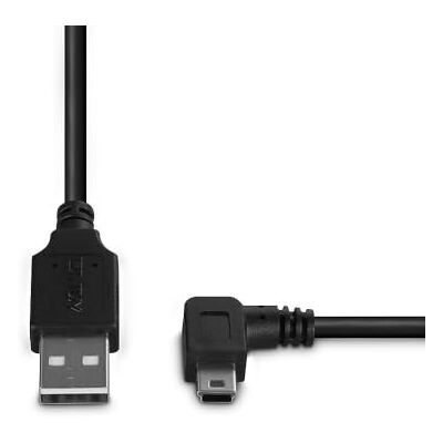 Lindy 31972 USB 2. 0 Kabel typ A konektor / Mini-B 90° úhlový 2m Lindy 31972 USB 2. 0 Kabel typ A konektor / Mini-B 90° úhlový 2m