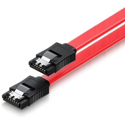 Ewent Kabel SATA III, Geschwindigkeit 6 GBits mit Clips aus Metall, SATA L-Type SATA L-Typ SATA L-Typ 30 cm rot Ewent Kabel SATA III, Geschwindigkeit 6 GBits mit Clips aus Metall, SATA L-Type SATA L-Typ SATA L-Typ 30 cm rot