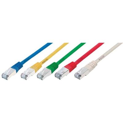 Equip propojovací kabel RJ45 S/FTP Cat6A 5. 00m modrý (SSTP) PIMF HF plastový sáček Equip propojovací kabel RJ45 S/FTP Cat6A 5. 00m modrý (SSTP) PIMF HF plastový sáček