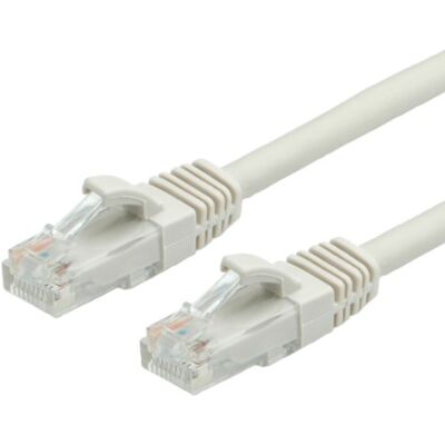 Value Propojovací kabel Kat.6 (Class E) UTP, LSOH, šedý, 1 m Value Propojovací kabel Kat.6 (Class E) UTP, LSOH, šedý, 1 m