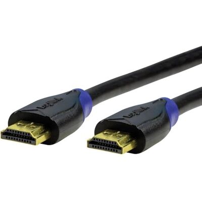 Logilink CH0063 HDMI připojovací kabel, standard: High Speed s Ethernetem pro rozlišení až 4096 x 2160, Ultra HD a 3D černý, 3 m Logilink CH0063 HDMI připojovací kabel, standard: High Speed s Ethernetem pro rozlišení až 4096 x 2160, Ultra HD a 3D černý, 3 m