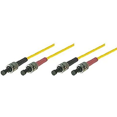 Equip LWL-Patchkabel-Glasfaserkabel (ST->ST 5.00m Singlemode Duplex OS2 gelb Polybeutel) Equip LWL-Patchkabel-Glasfaserkabel (ST->ST 5.00m Singlemode Duplex OS2 gelb Polybeutel)