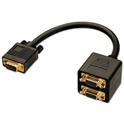Lindy VGA Splitterový kabel 2 porty černý Lindy VGA Splitterový kabel 2 porty černý
