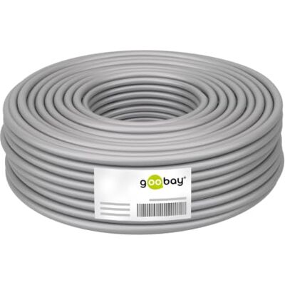 goobay 96095 Síťový kabel CAT 6 A instalační kabel 305 m CAT 6A Kabel S/FTP patch kabel bez halogenů Ethernet Kabel bez zástrčky šedý LAN kabel 305 metrů goobay 96095 Síťový kabel CAT 6 A instalační kabel 305 m CAT 6A Kabel S/FTP patch kabel bez halogenů Ethernet Kabel bez zástrčky šedý LAN kabel 305 metrů