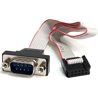 StarTech . com 10 Pin základní deska Pinheader na sériový kabel DB9 Adaptér RS232, nástěnná deska, vnitřní přípojka, sériové spojení StarTech . com 10 Pin základní deska Pinheader na sériový kabel DB9 Adaptér RS232, nástěnná deska, vnitřní přípojka, sériové spojení