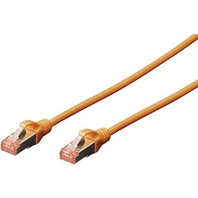Digitus LAN kabel Cat 6 – 0,5 m – S/FTP nádobí – oranžová 1 Gbit/s – PoE++ – AWG 27/7 – LSZH – RJ45 síťový kabel Patchkabel – kompatibilní s Cat 6A a Cat 7 Digitus LAN kabel Cat 6 – 0,5 m – S/FTP nádobí – oranžová 1 Gbit/s – PoE++ – AWG 27/7 – LSZH – RJ45 síťový kabel Patchkabel – kompatibilní s Cat 6A a Cat 7