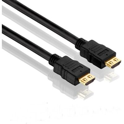 PureLink PI1000-005 High Speed HDMI spojovací kabel (4K UltraHD (2160p), Ethernet), HDMI-A konektor na HDMI-A konektor, certifikovaný, 0,50 m, černý kabel PureLink PI1000-005 High Speed HDMI spojovací kabel (4K UltraHD (2160p), Ethernet), HDMI-A konektor na HDMI-A konektor, certifikovaný, 0,50 m, černý kabel