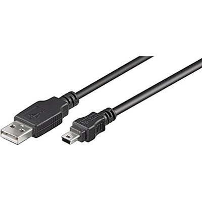 goobay 93229 USB 2. 0 na USB 2. 0 Mini Typ B Kabel 480 Mbits / USB A na Mini B USB konektor kabel adaptéru / GoPro čtečka karet Hubs / černá / 0,3 m goobay 93229 USB 2. 0 na USB 2. 0 Mini Typ B Kabel 480 Mbits / USB A na Mini B USB konektor kabel adaptéru / GoPro čtečka karet Hubs / černá / 0,3 m
