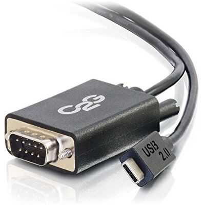 C2G /Cables to Go 29470 USB 2.0 USB-C-zu-DB9-Seriell-RS232-Adapterkabel C2G /Cables to Go 29470 USB 2.0 USB-C-zu-DB9-Seriell-RS232-Adapterkabel