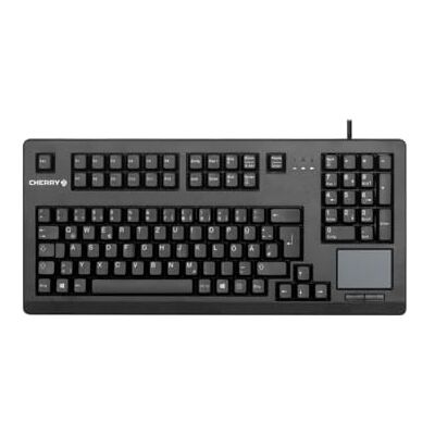Cherry G80-11900, kompaktní mechanická klávesnice s numerickým blokem, touchpadem a 2 tlačítky myši, francouzské rozložení (AZERTY), USB-A, MX Black spínače, černá Cherry G80-11900, kompaktní mechanická klávesnice s numerickým blokem, touchpadem a 2 tlačítky myši, francouzské rozložení (AZERTY), USB-A, MX Black spínače, černá