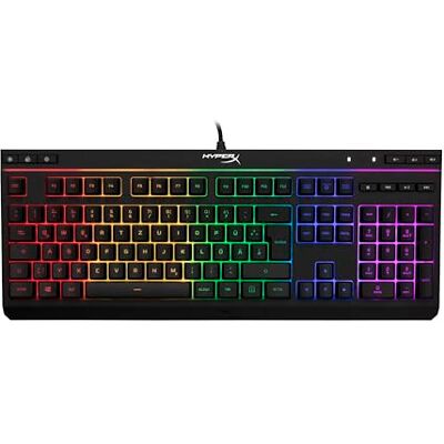 HyperX Alloy Core RGB – membrána herní klávesnice (QWERTZ německé rozložení) černá HyperX Alloy Core RGB – membrána herní klávesnice (QWERTZ německé rozložení) černá