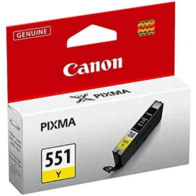 Canon Originální inkoustová kazeta CLI-551, Žlutá standard Canon Originální inkoustová kazeta CLI-551, Žlutá standard
