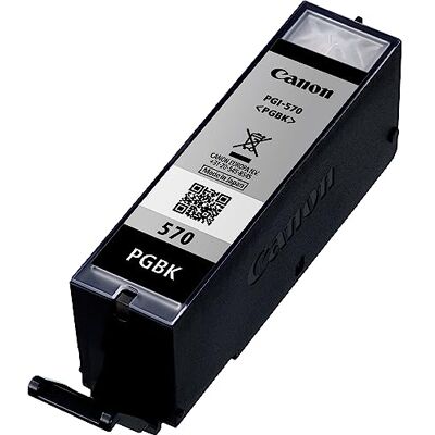 Canon Originální inkoust PGI-570 PGBK, standardní velikost, segmentová černá, recyklovatelné balení Canon Originální inkoust PGI-570 PGBK, standardní velikost, segmentová černá, recyklovatelné balení