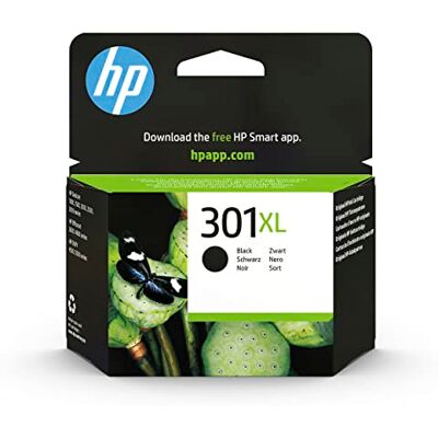 HP 301XL černá a barevná originální kazeta do tiskárny, s širokým rozsahem, pro Deskjet, ENVY, Photosmart HP 301XL černá a barevná originální kazeta do tiskárny, s širokým rozsahem, pro Deskjet, ENVY, Photosmart