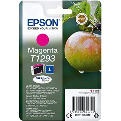 Epson Inkoustová náplň do tiskárny „jablko“, odolná vůči setření a vůči vodě,, Magenta Epson Inkoustová náplň do tiskárny „jablko“, odolná vůči setření a vůči vodě,, Magenta