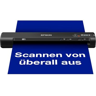 Epson Workforce ES-60W mobilní skener dokumentů (skener, DIN A4, integrovaná baterie, 600dpi, WiFi, USB 2.0) Epson Workforce ES-60W mobilní skener dokumentů (skener, DIN A4, integrovaná baterie, 600dpi, WiFi, USB 2.0)