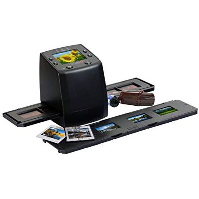 Technaxx Scanner DigiScan DS-02 pro negativní filmy a diapozitivy (slot pro kartu SD, 6,1 cm (2,4 palce) TFT displej, USB 2.0) Technaxx Scanner DigiScan DS-02 pro negativní filmy a diapozitivy (slot pro kartu SD, 6,1 cm (2,4 palce) TFT displej, USB 2.0)