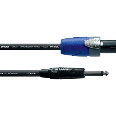 CORDIAL Kabel h.p. Speakon 2 body/jack 5 m kabel reproduktor Select Speakon 2 body Jack CORDIAL Kabel h.p. Speakon 2 body/jack 5 m kabel reproduktor Select Speakon 2 body Jack