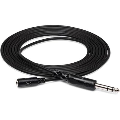 Hosa Tech MHE-310 kabel pro sluchátka, 3,5 mm TRS na 1/4 palce TRS, 10ft Hosa Tech MHE-310 kabel pro sluchátka, 3,5 mm TRS na 1/4 palce TRS, 10ft
