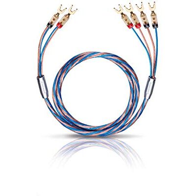 Oehlbach Bi-Tech 4 L 400 sada kabelů reproduktorů Bi-Wiring postříbřená 2x2,5/2x4,0 mm² s konektorem koncovky kabelových koncovek 2 x 4 m modrá/měď Oehlbach Bi-Tech 4 L 400 sada kabelů reproduktorů Bi-Wiring postříbřená 2x2,5/2x4,0 mm² s konektorem koncovky kabelových koncovek 2 x 4 m modrá/měď