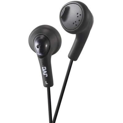 JVC HA-F160-B-E Gummy In-Ear sluchátka černá JVC HA-F160-B-E Gummy In-Ear sluchátka černá