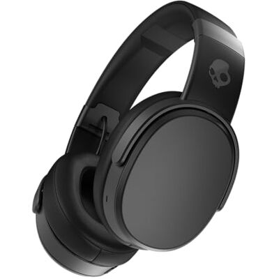 Skullcandy Crusher Bluetooth bezdrátová sluchátka přes uši s mikrofonem, paměťová pěna potlačuje hluk, výdrž baterie 40 hodin, černá Skullcandy Crusher Bluetooth bezdrátová sluchátka přes uši s mikrofonem, paměťová pěna potlačuje hluk, výdrž baterie 40 hodin, černá