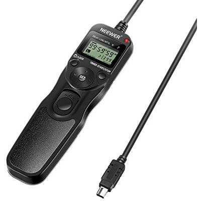 Neewer Digitální časovač dálková spoušť (náhrada pro MC-DC2) pro Nikon D90 D600 D610 D3100 D3200 D3300 D5000 D5100 D5200 D5300 D7000 Digitální zrcadlovky Neewer Digitální časovač dálková spoušť (náhrada pro MC-DC2) pro Nikon D90 D600 D610 D3100 D3200 D3300 D5000 D5100 D5200 D5300 D7000 Digitální zrcadlovky