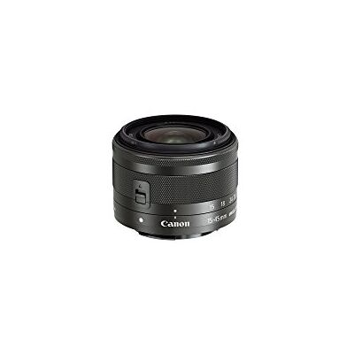 Canon EF-M 15-45mm F3. 5-6. 3 IS STM objektiv (49mm závit filtru) černý Canon EF-M 15-45mm F3. 5-6. 3 IS STM objektiv (49mm závit filtru) černý