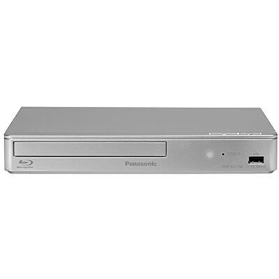 Panasonic Kompaktní 3D Blu-ray přehrávač DMP-BDT168EG (Full HD upscaling, internetové aplikace, připojení LAN, USB, MKV -Playback) stříbrný Panasonic Kompaktní 3D Blu-ray přehrávač DMP-BDT168EG (Full HD upscaling, internetové aplikace, připojení LAN, USB, MKV -Playback) stříbrný