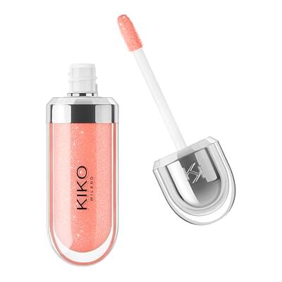 Kiko Milano 3D Hydra Lesk na rty barevný odstín 03 Pearly Apricot Hydratační 3D efekt objemu nelepí vločkovaný aplikátor Dlouhotrvající Kiko Milano 3D Hydra Lesk na rty barevný odstín 03 Pearly Apricot Hydratační 3D efekt objemu nelepí vločkovaný aplikátor Dlouhotrvající