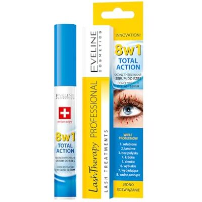 Eveline 8v1 Sérum na řasy - Celková akce - 10ml Eveline 8v1 Sérum na řasy - Celková akce - 10ml