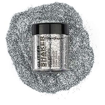Stargazer Products třpytky v aplikační lahvička, 1 balení (1× 5 g) stříbrná Stargazer Products třpytky v aplikační lahvička, 1 balení (1× 5 g) stříbrná