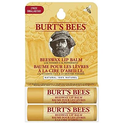 Burt's Bees Balzám na rty Duo včelí vosk, 2 x 4,25 g Burt's Bees Balzám na rty Duo včelí vosk, 2 x 4,25 g